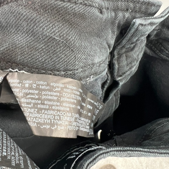 Zara the Marine wide leg Straight high rise wide leg black vintage inspired 2 - Picture 10 of 12